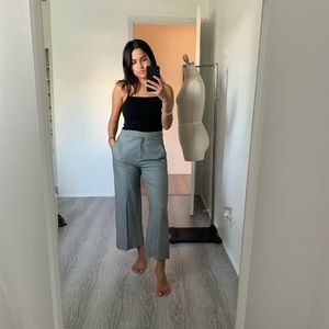 Zara Wide Leg Pattern Pants